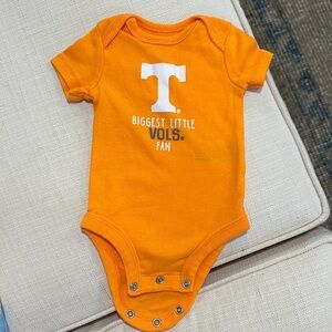 Tennessee Vols Orange Baby Onesie